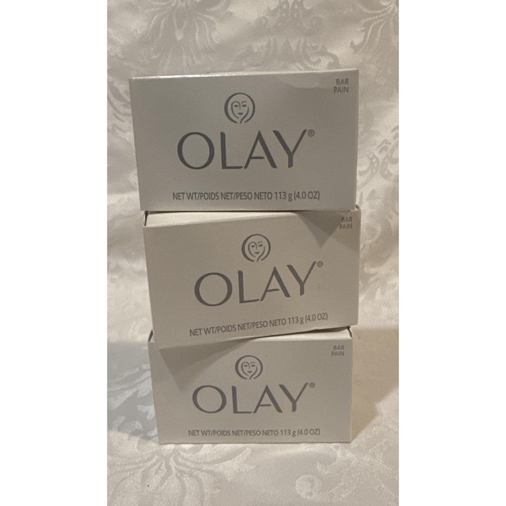 Olay Bar Pain Soap Lot Of 3 New sealed boxes 4.0 Each 7281U1A2